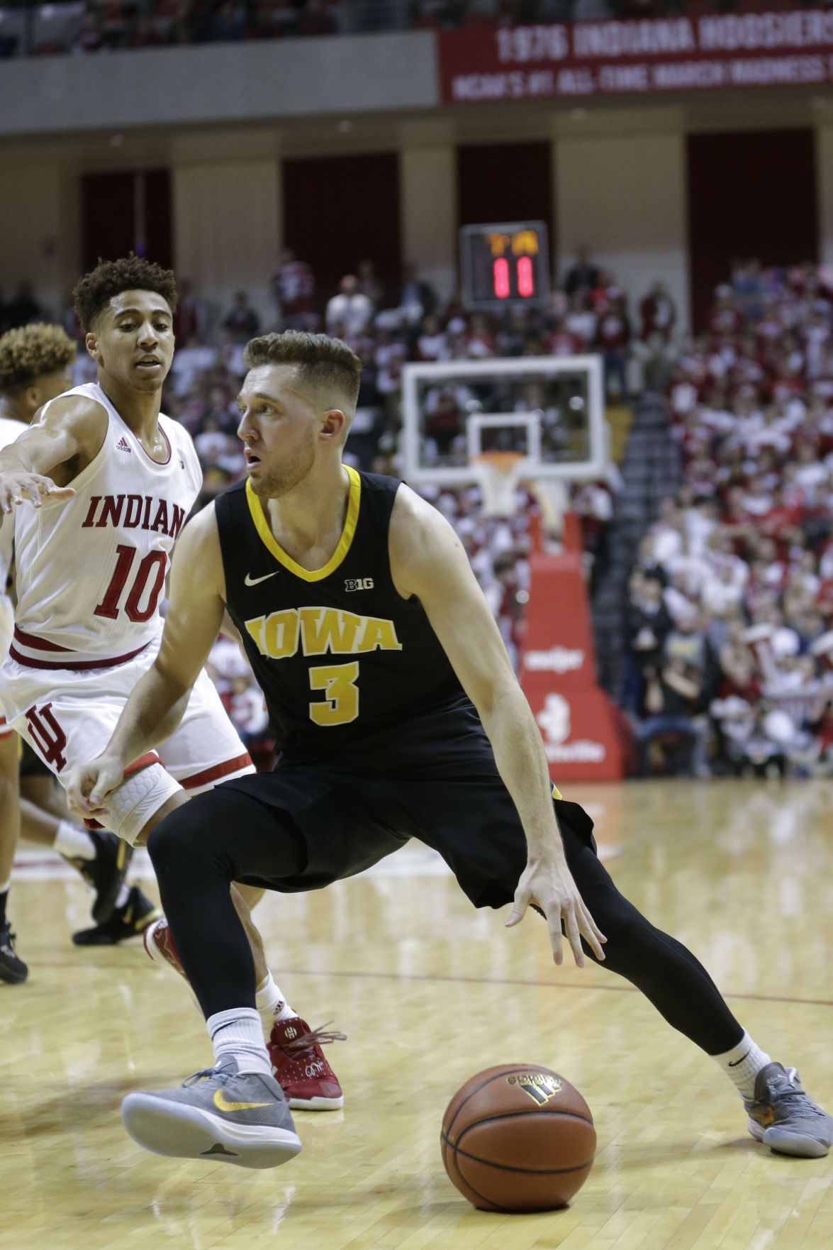Iowa Indiana Basketball